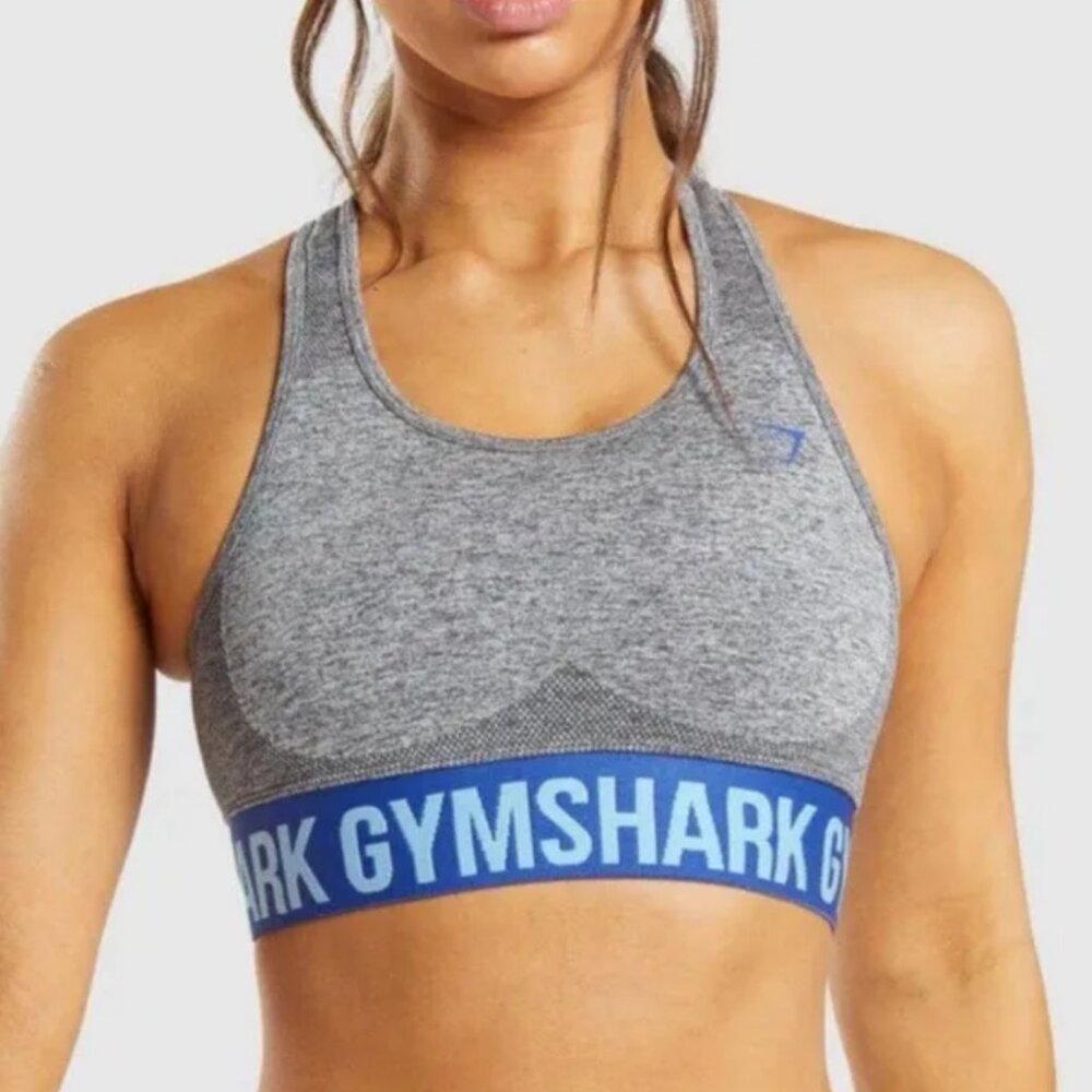 Gymshark grey Sports Bra size S